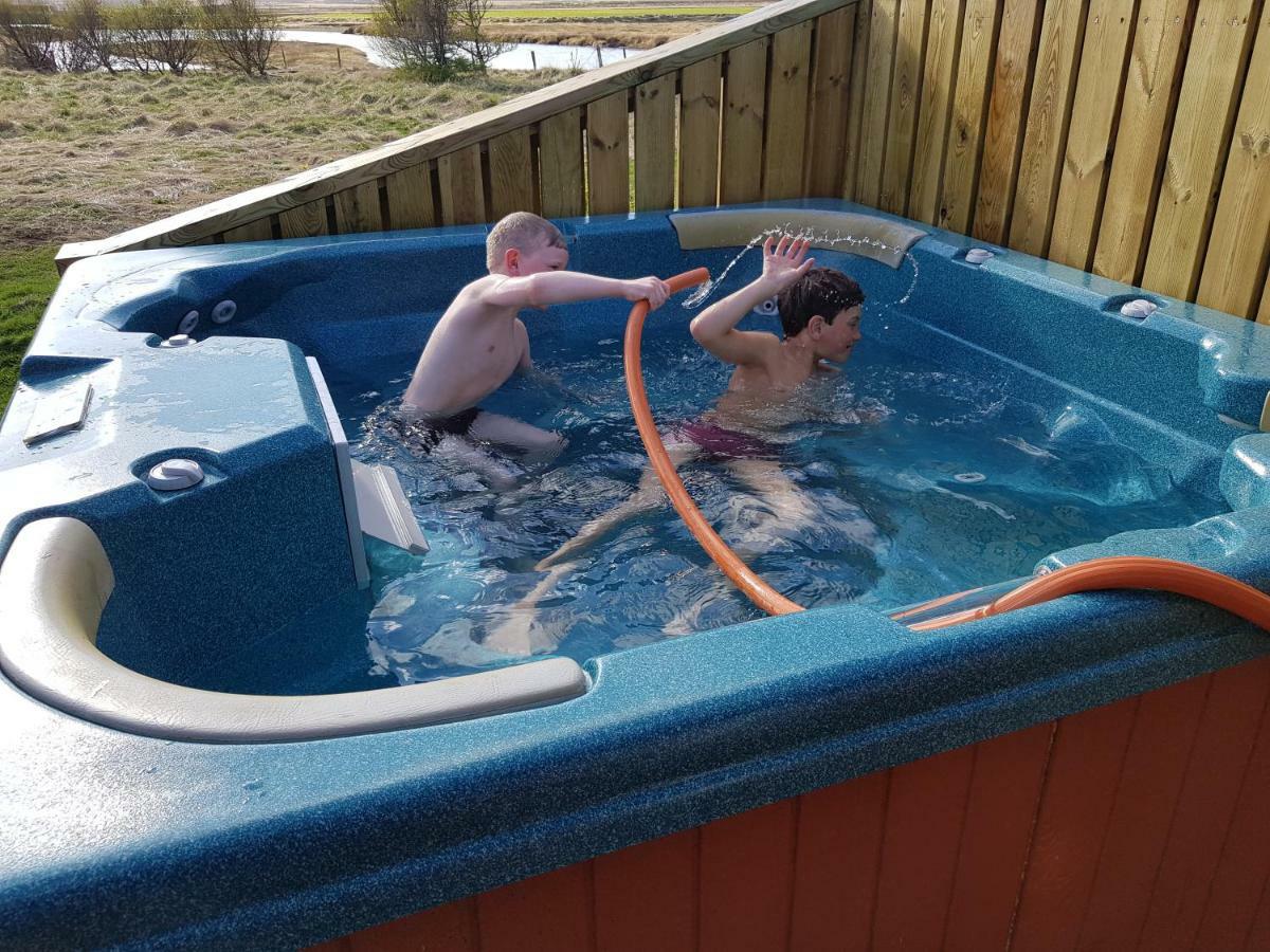 Hvammur 1 With Private Hot Tub Drangsnes Exterior photo